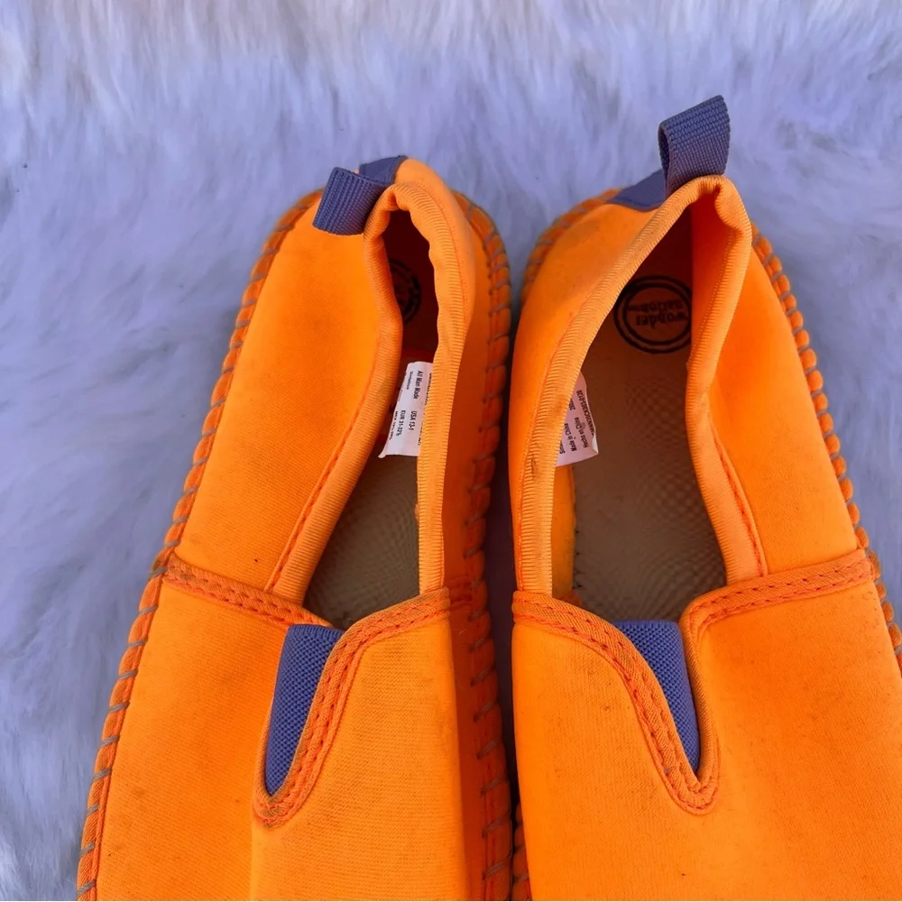 Wonder Nation Neon Espadrille Water Shoes‎ Size 13/1